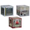 Party Central Club Pack of 36 Gray Smuggler's Crates Decorative Boxes 3.25"